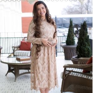 EVER SO LOVELY DRESS (TAN)